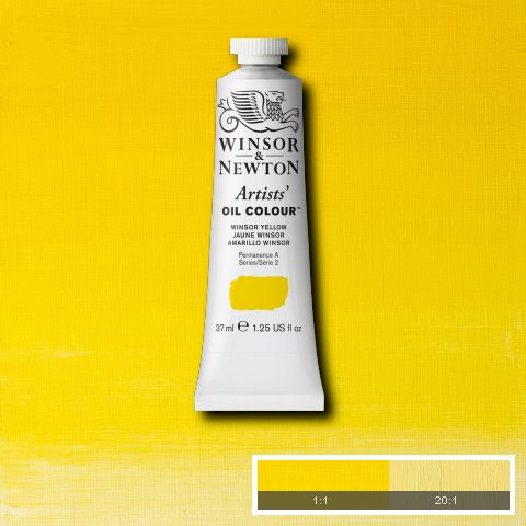 Winsor Newton Artist Oil Winsor Yellow 730 - Series 2 - 37ml tube