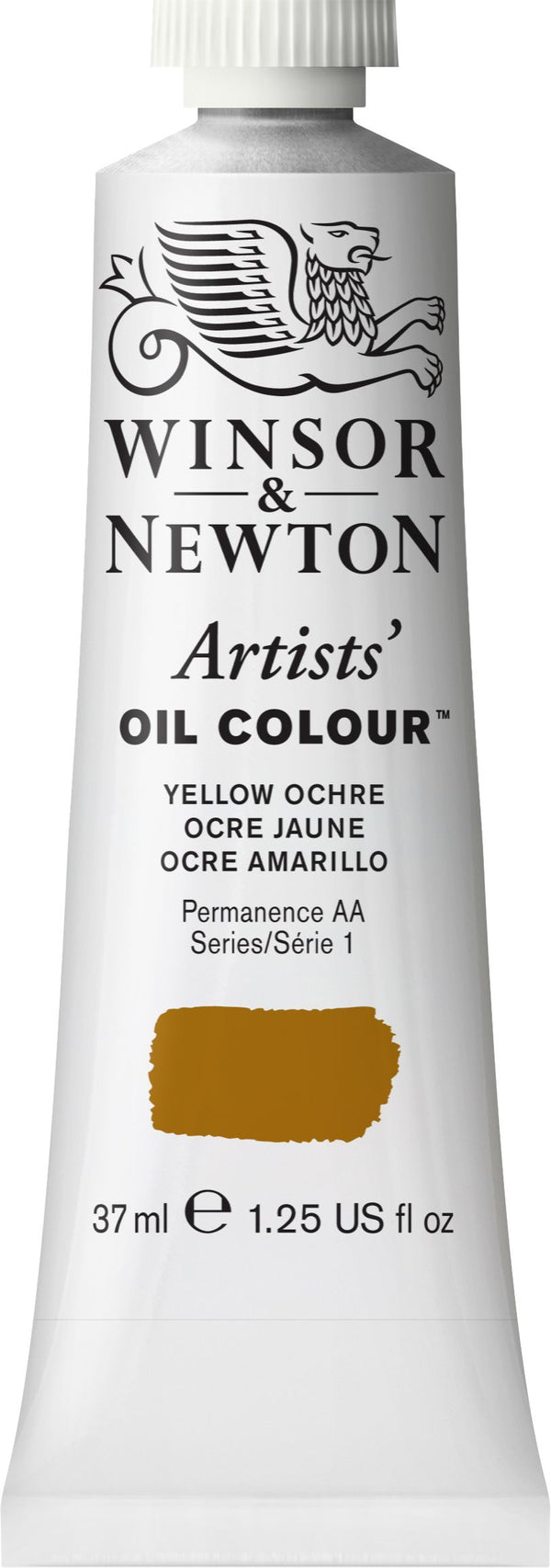 Winsor Newton Artist Oil Yellow Ochre 744 - Series 1 - 37ml tube