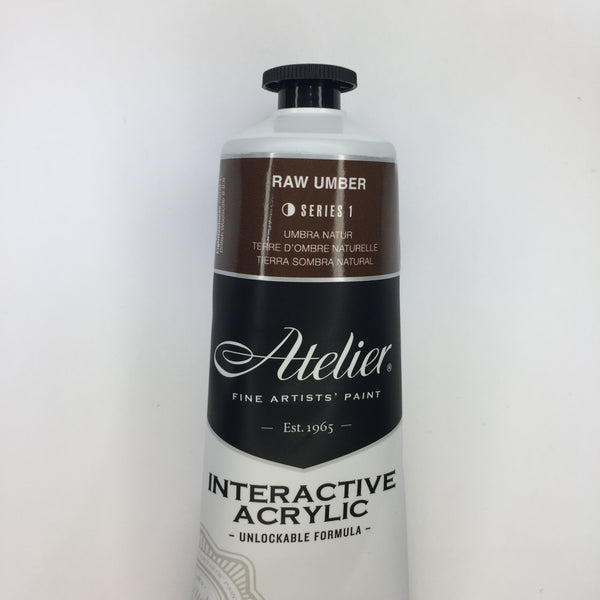 Atelier Interactive Artist Acrylic Raw Umber - Series 1  - 80ml tube