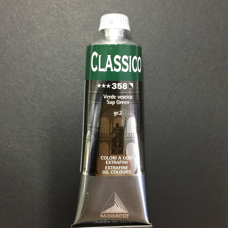 Maimeri Classico Oil Sap Green - 60ml tube 