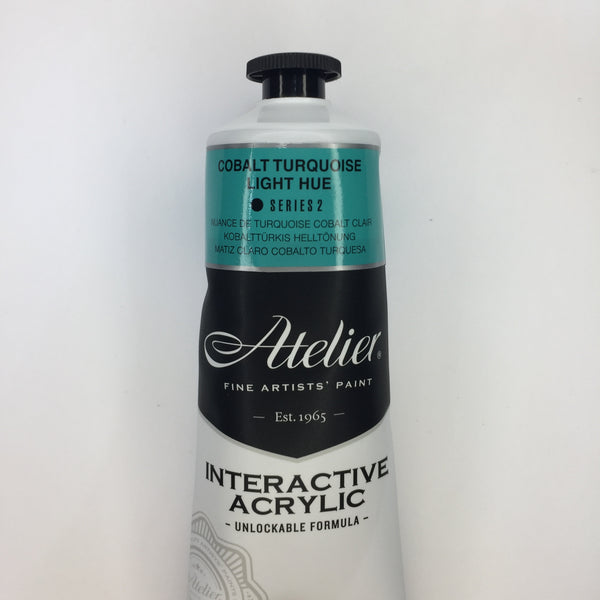 Atelier Interactive Artist Acrylic Cobalt Turquoise Light Hue - Series 2 - 80ml tube