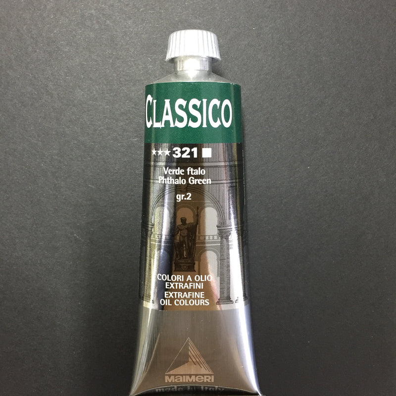 Maimeri Classico Oil Phthalo Green - 60ml tube 