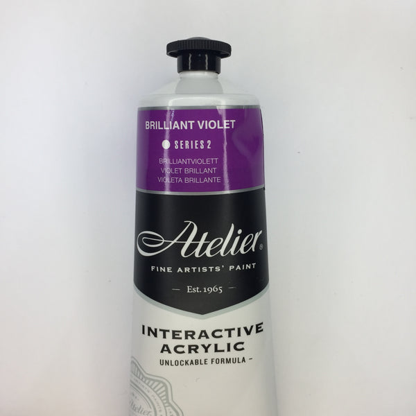 Atelier Interactive Artist Acrylic Brilliant Violet - Series 2  - 80ml tube