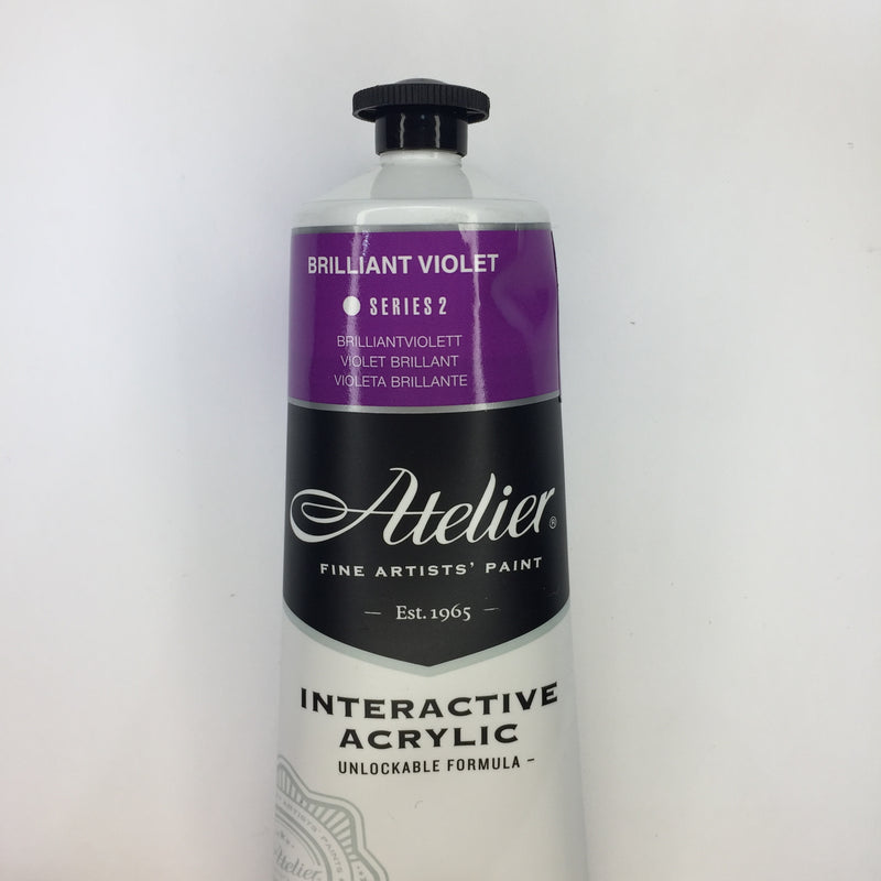 Atelier Interactive Artist Acrylic Brilliant Violet - Series 2  - 80ml tube