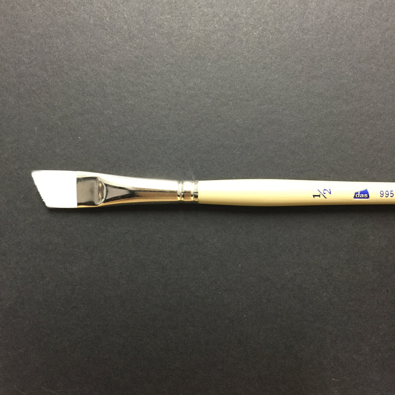 9950 Taklon Angular Brush - #1/2 inch