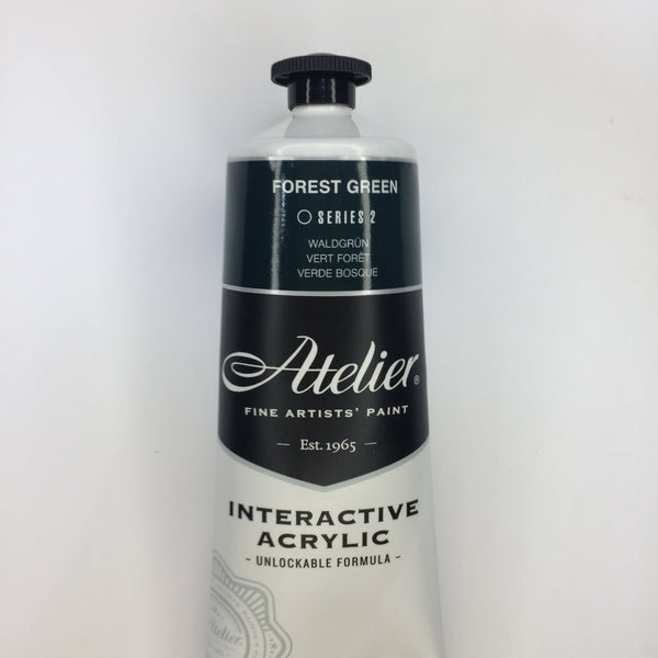 Atelier Interactive Artist Acrylic Forest Green - Series 2  - 80ml tube