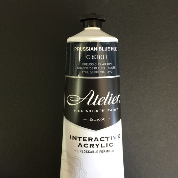 Atelier Interactive Artist Acrylic - Prussian Blue Hue - 80ml tube 