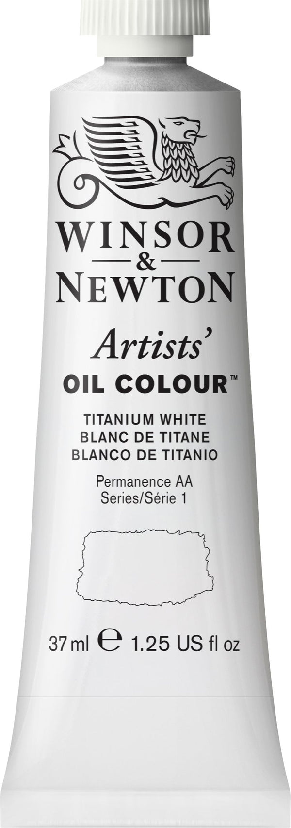Winsor Newton Artist Oil Titanium White 644 - Series 1 - 37ml tube