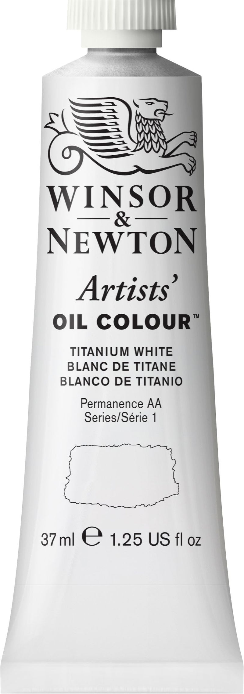 Winsor Newton Artist Oil Titanium White 644 - Series 1 - 37ml tube