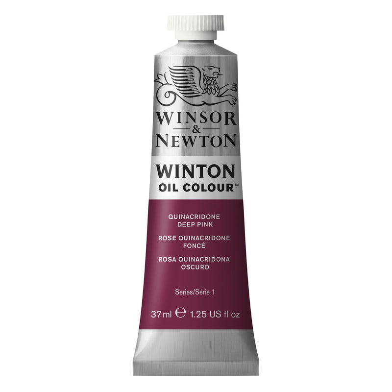 Winton Oil Colour Quinacridone Deep Pink - 37ml tube