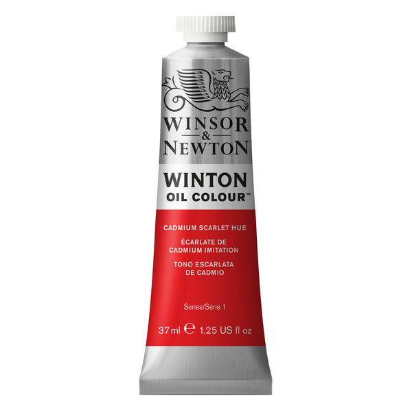 Winton Oil Colour Cadmium Scarlet Hue - 37ml tube