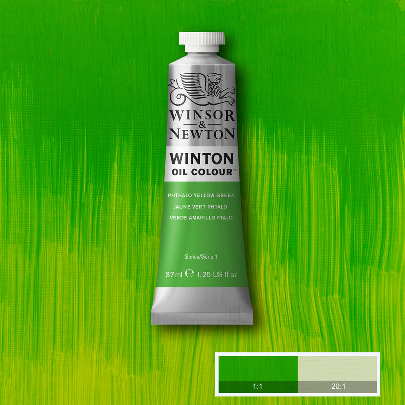 Winton Oil Colour Phthalo Yellow Green - 37ml tube