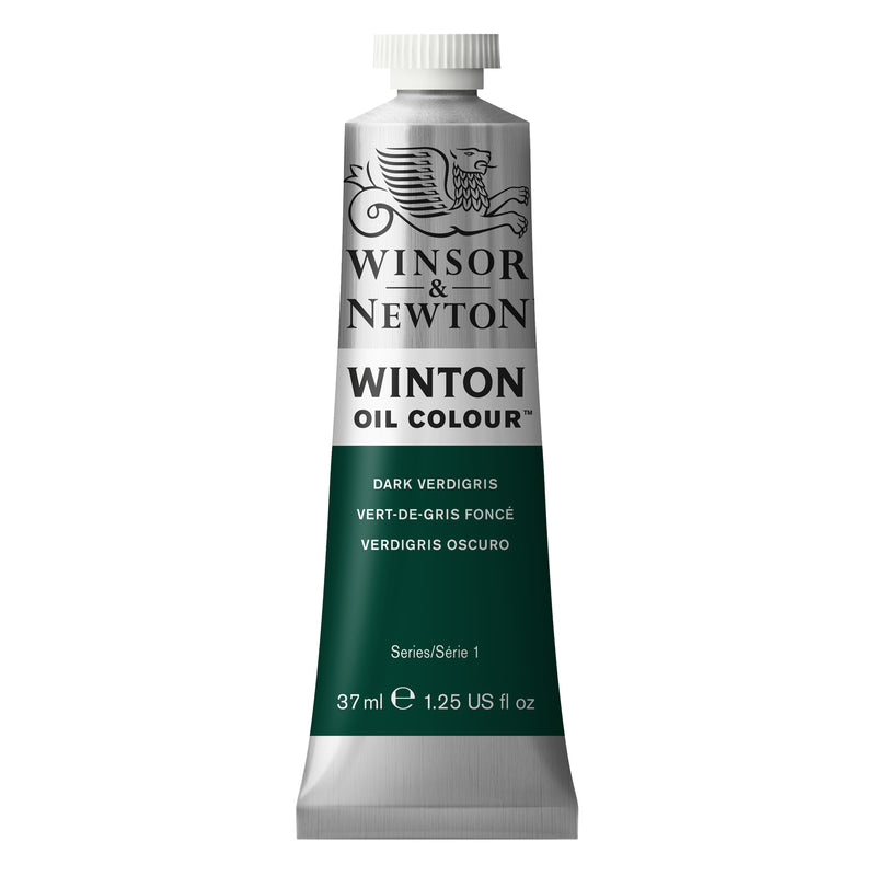 Winton Oil Colour Dark Verdigris - 37ml tube
