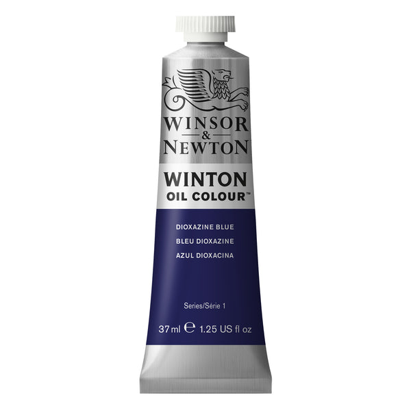 Winton Oil Colour Dioxazine Blue - 37ml tube