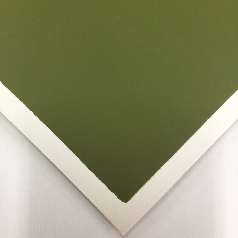 Colourfix 340g 50 x 70cm Olive Green Sheet