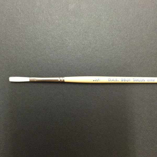 9801 Taklon Flat Brush - #1/8 inch