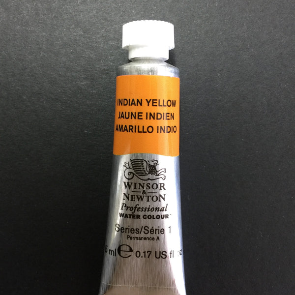 Winsor & Newton Professional Watercolour Indian Yellow - Series 1 - 5ml tube (319)