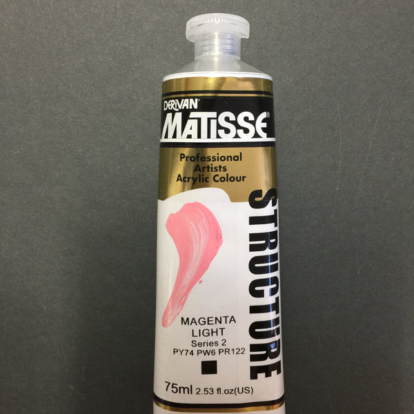 Matisse Structure Magenta Light 75ml tube 
