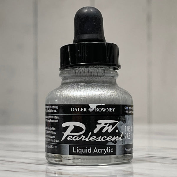 FW Artist Ink - Pearlescent Silver Pearl - 29.5ml