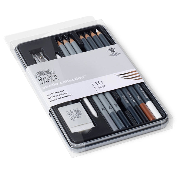 Winsor Newton: Sketching Pencils tin of 10