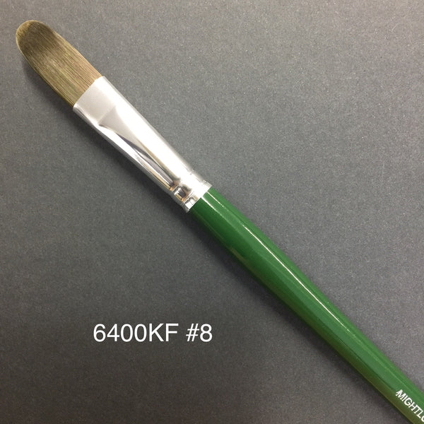 6400KF Filbert Mightlon Brush - #8