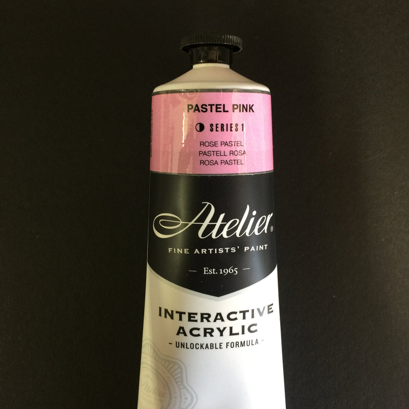 Atelier Interactive Artist Acrylic - Pastel Pink - 80ml tube 