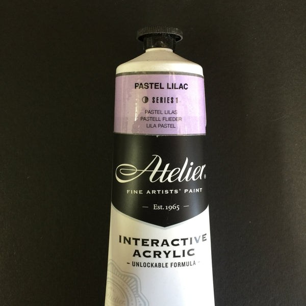Atelier Interactive Artist Acrylic - Pastel Lilac - 80ml tube 