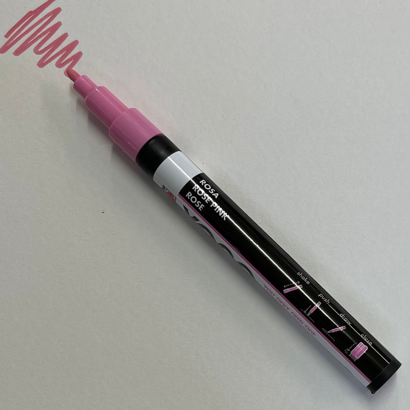 Marabu YONO 033 Rose Pink (FINE) Acrylic Marker
