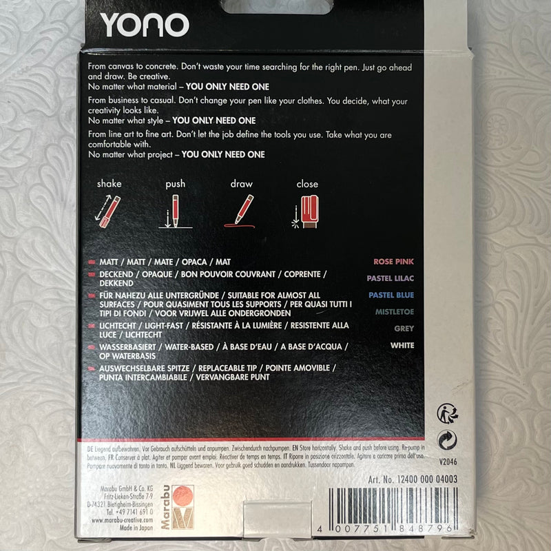 YONO Set 6 Pastel (BULLET)