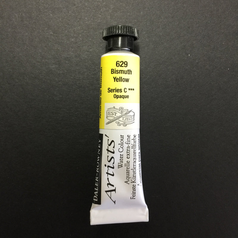 Daler-Rowney Artist Watercolour - Bismuth Yellow 629 - 5ml tube 