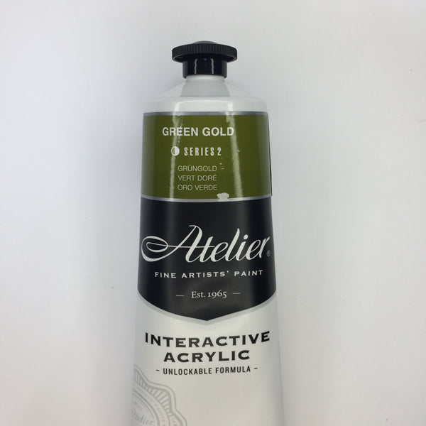 Atelier Interactive Artist Acrylic Green Gold - Series 2 - 80ml tube