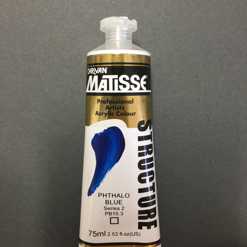 Matisse Structure  Phthalo Blue 75ml tube 