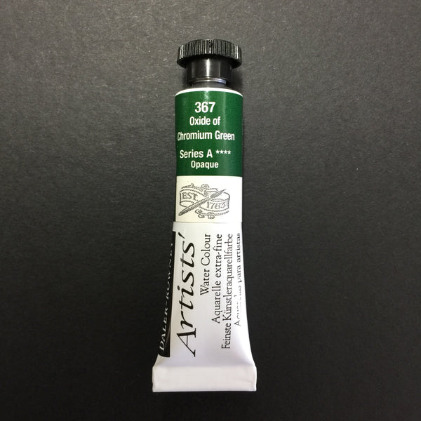 Daler-Rowney Artist Watercolour - Oxide of Chromium Green 367 - 5ml tube 