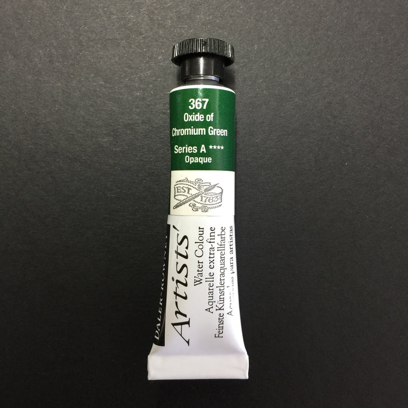 Daler-Rowney Artist Watercolour - Oxide of Chromium Green 367 - 5ml tube 
