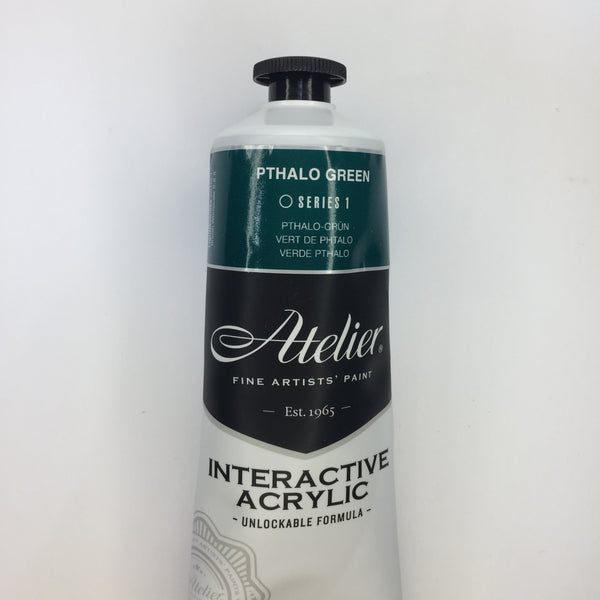 Atelier Interactive Artist Acrylic Pthalo Green - Series 1  - 80ml tube