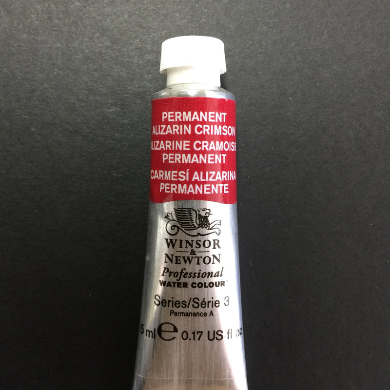 Winsor & Newton Professional Watercolour Permanent Alizarin Crimson - Series 3 - 5ml tube (466)
