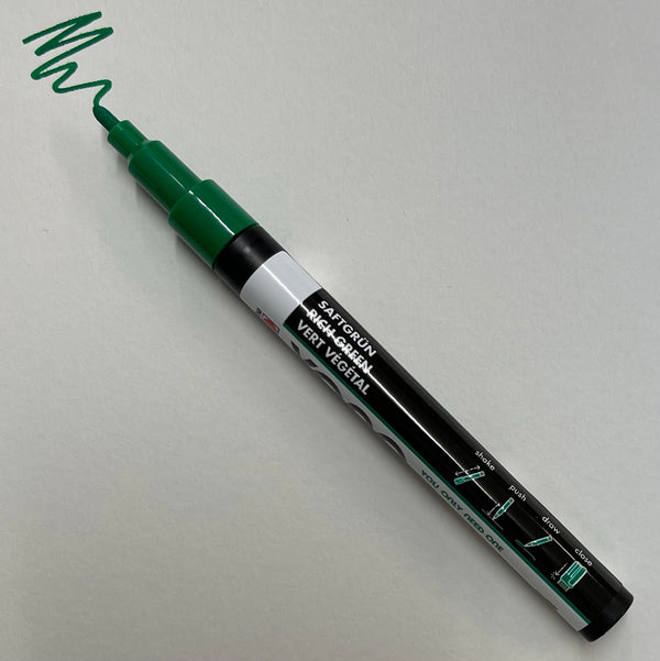 Marabu YONO 067 Rich Green (FINE) Acrylic Marker