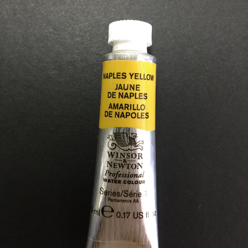 Winsor & Newton Professional Watercolour Naples Yellow - Series 1 - 5ml tube (422)