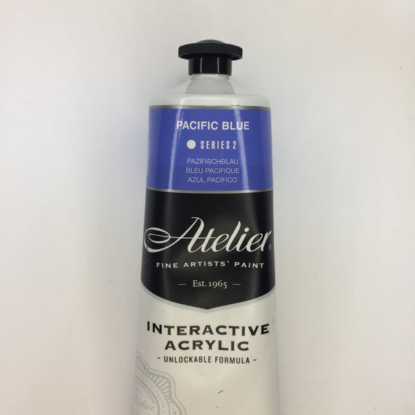 Atelier Interactive Artist Acrylic Pacific Blue - Series 2  - 80ml tube