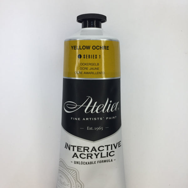 Atelier Interactive Artist Acrylic Yellow Ochre - Series 1  - 80ml tube