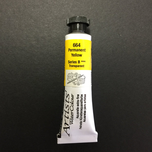 Daler-Rowney Artist Watercolour - Permanent Yellow 629 - 5ml tube 