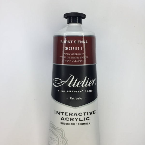 Atelier Interactive Artist Acrylic Burnt Sienna - Series 1  - 80ml tube