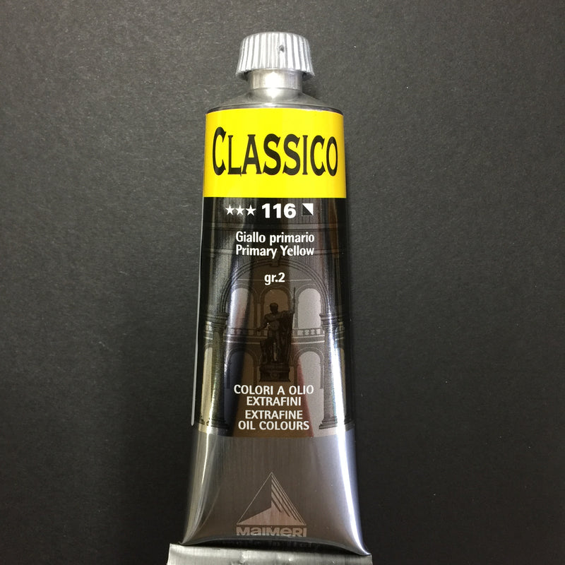 Maimeri Classico Oil Primary Yellow - 60ml tube