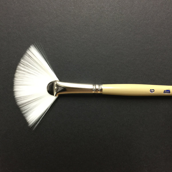 9620 Taklon Fan Blender Brush - #6