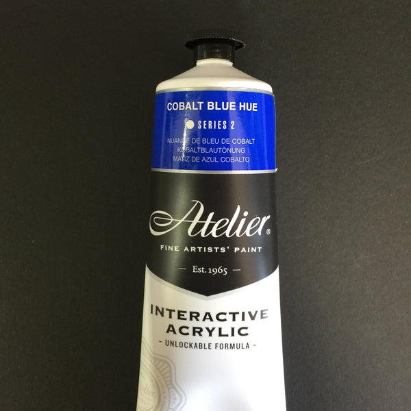 Atelier Interactive Artist Acrylic - Cobalt Blue Hue - 80ml tube 