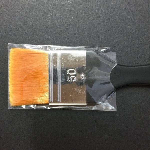 631 Golden Nylon Flat Brush - #50mm