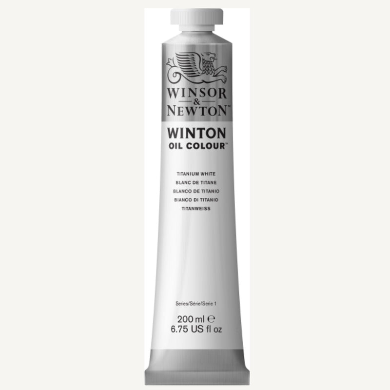 Winton Oil Colour Titanium White - 200ml tube