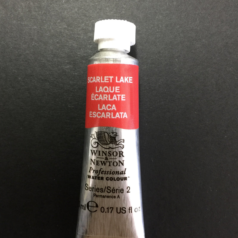 Winsor & Newton Professional Watercolour Scarlet lake - Series 2 - 5ml tube (603)