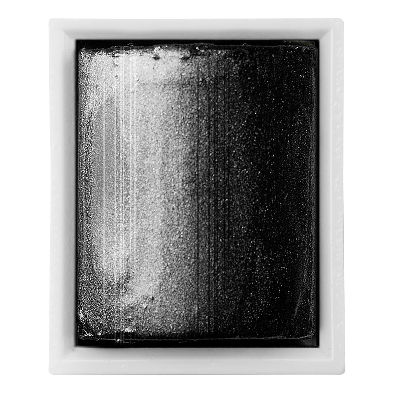 Metallic Cotman WC Iridescent Black - Half Pan